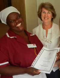 Irine and Sandy - Childminding Certificate Presentation